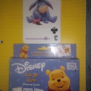 Original Disney Winnie the Pooh cards. Large....